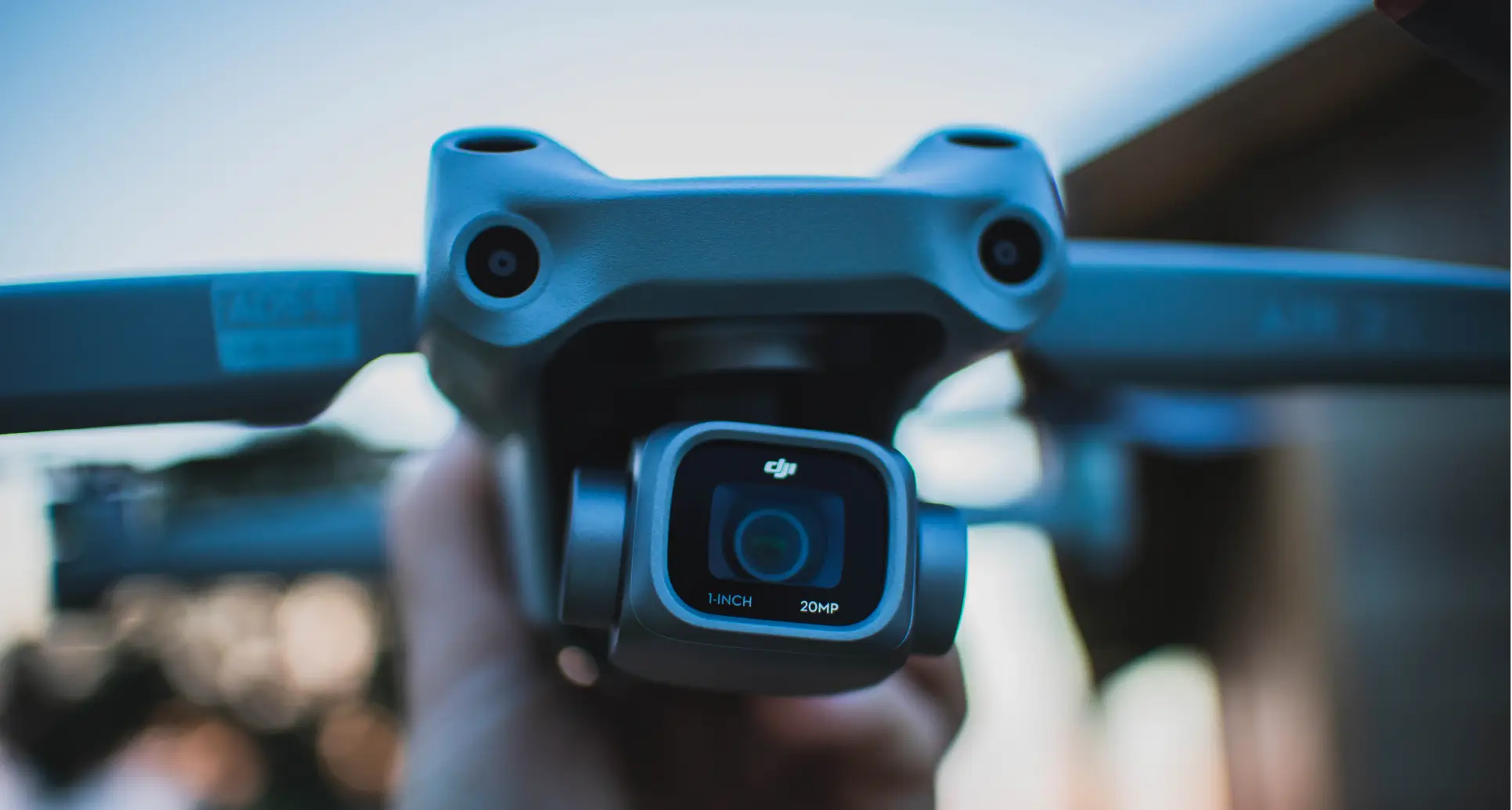 Image of a transport drone in operation